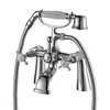 Pillar Mounted Bathroom Shower Mixer with Handset