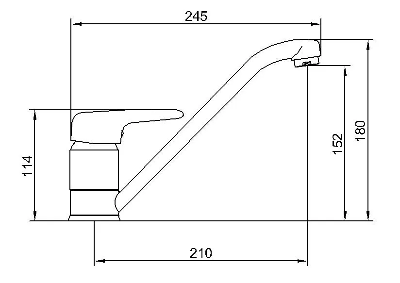 Precision Ceramic Disc Cartridge Sink Kitchen Water Faucet