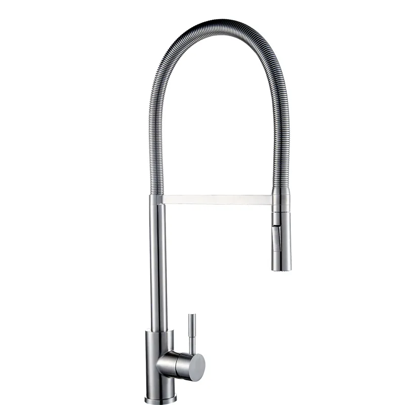 SUS 304 Spring Pull Down Kitchen Faucets