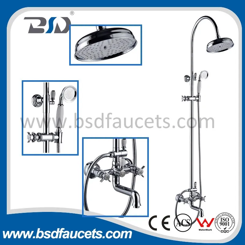 Sanitary Fitting Bath Shower Set Classic Design Bath Shower Set