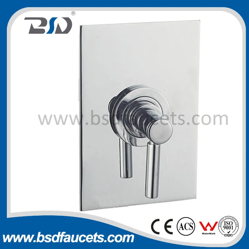 Single Handle 4-Port Shower Diverter Valve Chrome Concealed Yuhuan Manufacture