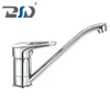 Single Handle Brass Chrome Deck Mounted Kitchen Sink Mixer Faucet