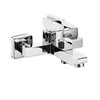 Single Handle Brass Square Bathtub Faucet Mixer
