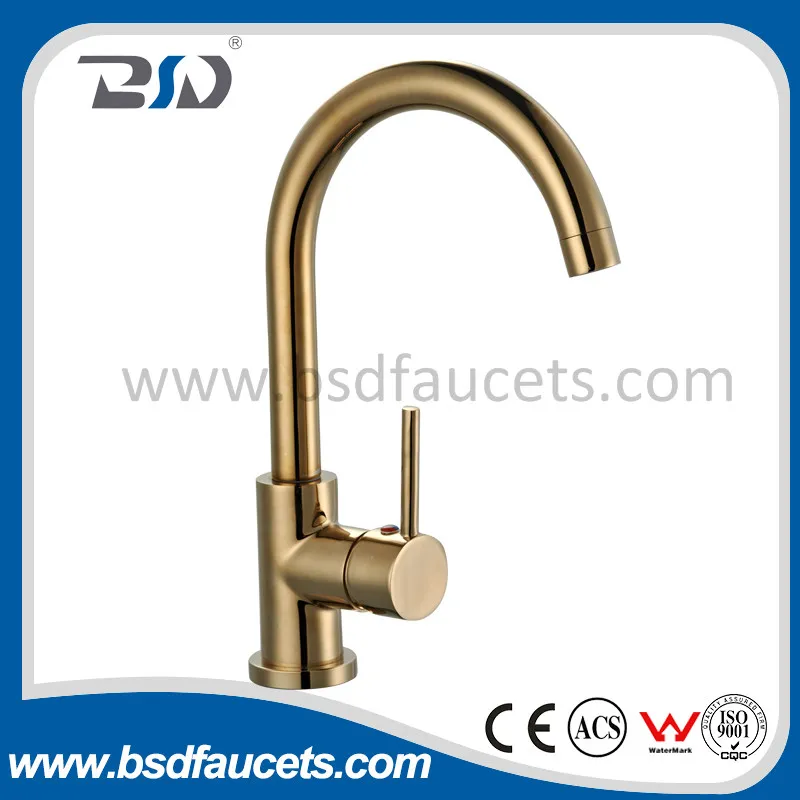 Single Handle Kitchen Antique Bronze Brass Sink Mixer Faucet