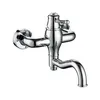 Single Handle Luxury Bathroom Wall Mount Chrome Bathtub Faucet