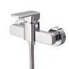 Single Handle Simple Square Shower Faucet Mixer