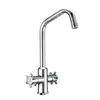 Single Hole Long Neck Deck Mounted Kitchen Faucet