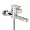 Single Lever Bath Shower Faucet with Swiveling Spout