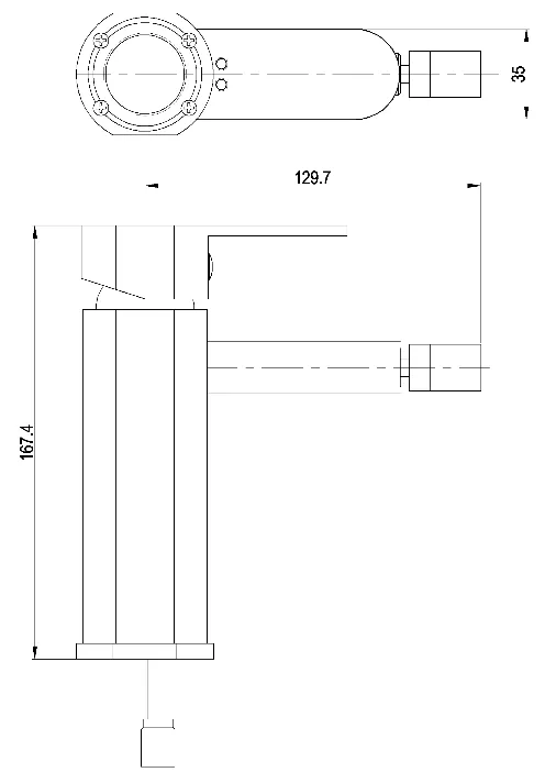Single Lever Bathroom Chrome Brass Bidet Faucet Mixer