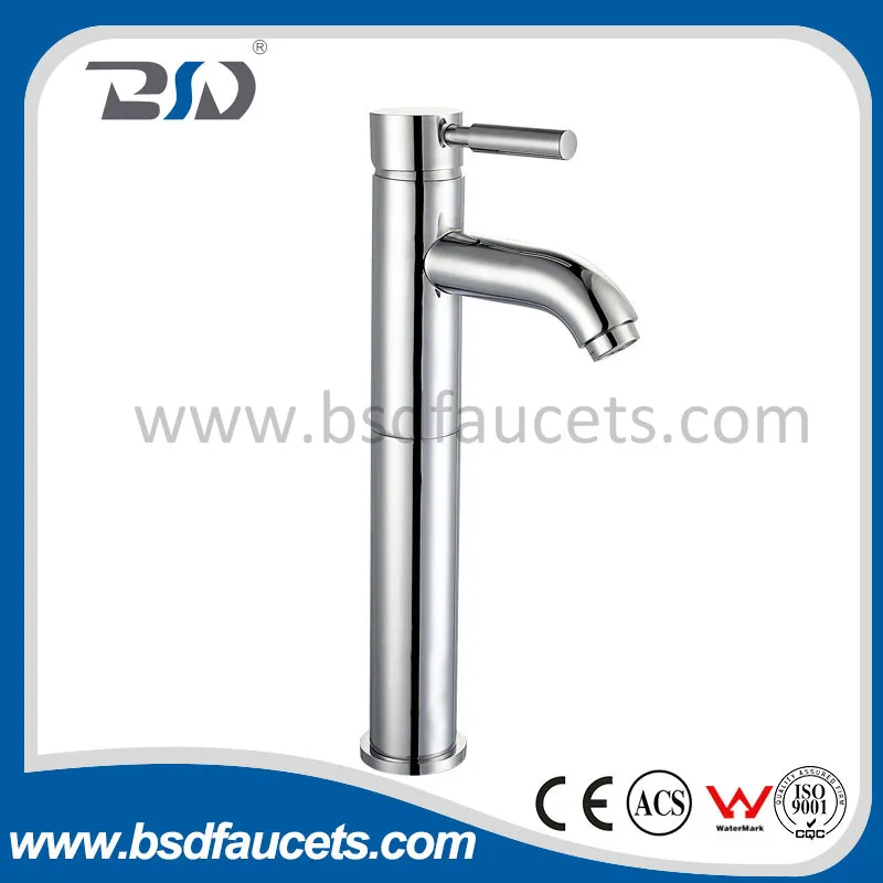 Single Lever Bathroom Wash Basin Sink Faucet with Swivel Spout