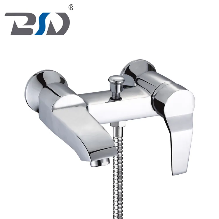 Single Lever Chrome Plated Bath Shower Faucet Mixer