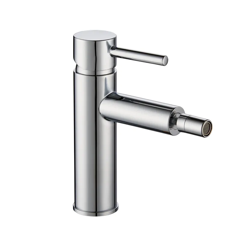 Single Lever Chrome Polished Bathroom Bidet Mixer Faucet
