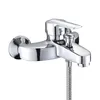 Single Lever Wall Mounted Brass Bath Tub Faucet Mixer