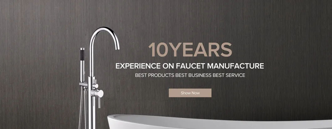 Solid Brass Left Right Bath Shower Faucet Brass Pillars