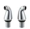 Solid Brass Left Right Bath Shower Faucet Brass Pillars