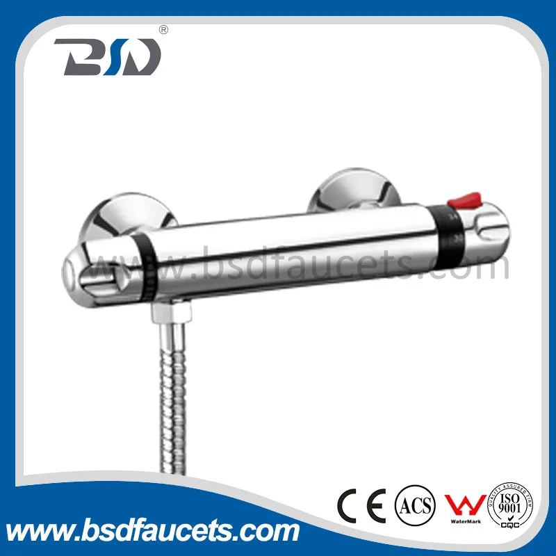 Temperature Control Thermostatic Shower Valve Faucet Mixer Tap Wall Shower