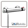 Thermostatic Bathroom Bath Tub Chrome Brass Wall Mounted Mixer Faucet