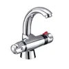 Thermostatic Wash Basin Mixer Chrome Brass Basin Faucet Yuhuan Manufaturer