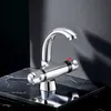 Thermostatic Waterfall Basin Faucet Deck Mounted