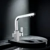 Two Aerators Chrome Plated Two Flow Water Filter Kitchen Faucet