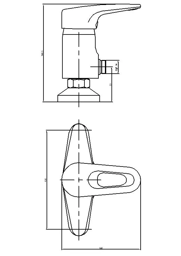 Wall Mounted Bathroom Bathtub Tap Mixer Faucet Handheld Shower Faucets