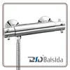 Wall Mounted Brass Chrome Thermostatic Shower Mixer