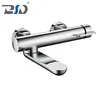 Wall Mounted Chrome Brass Spout single Lever Bath Shower Faucet
