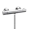 Wall Mounted Two Handle Thermostatic Shower Mixer