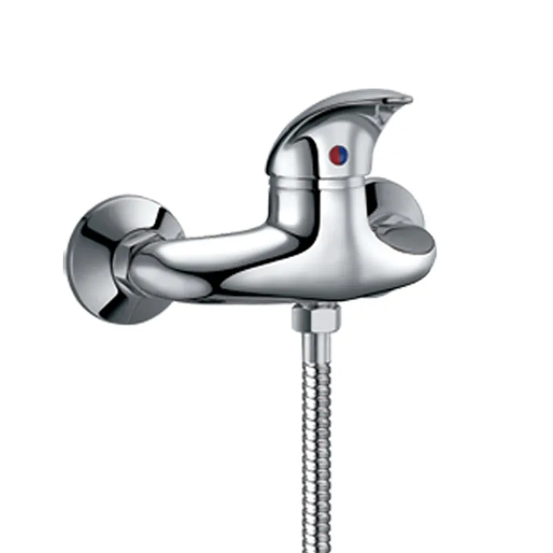 Zinc Handle Brass Body Acs Approval Italian Shower Mixer